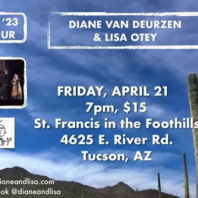 Image: Diane Van Deurzen & Lisa Otey at St. Francis in the Foothills!