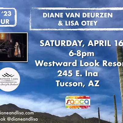 Image: Diane Van Deurzen & Lisa Otey at Westward Look!