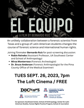 Image: DocScapes: Free Screening of "El Equipo"