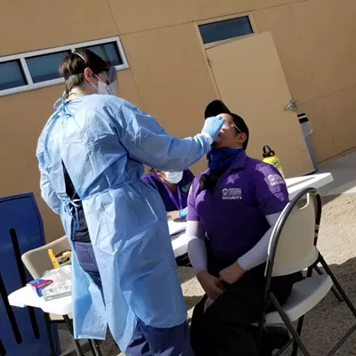Image: Downtown Tucson Partnership’s ‘Purple People’ test negative for COVID-19