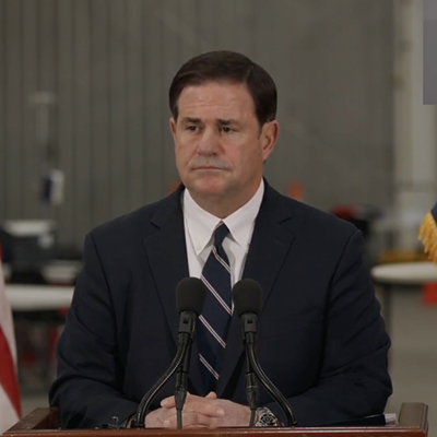 Image: Ducey Praises Vaccine's Arrival but Refuses Further Mitigation To Slow COVID-19 Spread