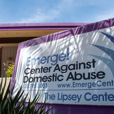 Image: Emerge's 'stuff the bus' events to collect supplies for domestic abuse survivors
