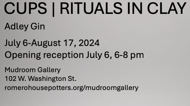 Image: Exhibition Opening for Cups | Rituals in Clay by Adley Gin