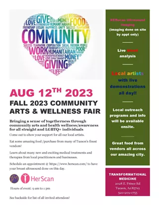 Image: Fall 2023 community arts and wellness fair