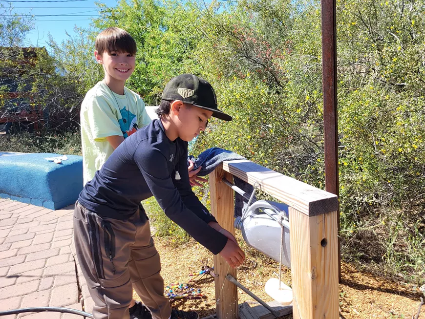 For this month&rsquo;s featured activity, see how we save water at the Living Lab by watering plants with grey water and using laundry to landscape.