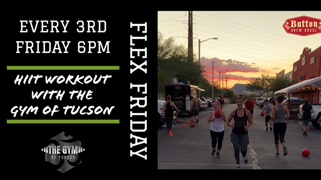 Image: Flex Friday HIIT Workout with The Gym of Tucson