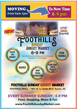 Image: Foothills Sunday Sunset Market