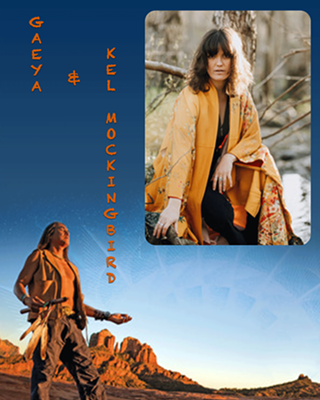 Image: GAEYA & KEL MOCKINGBIRD - 4PM SOUND/VOICE HEALING SESSIONS (1 of 2 sessions)