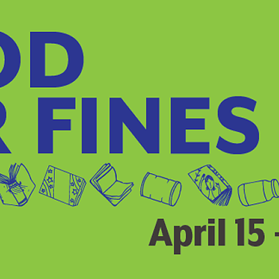 Image: Give the Gift of Food and Lower Your Library Fines