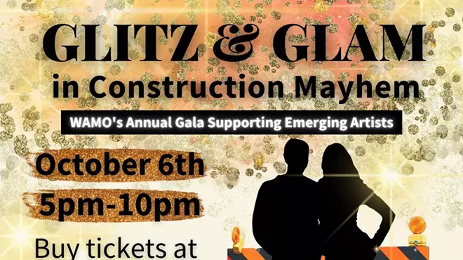 Image: GLITZ AND GLAM IN CONSTRUCTION MAYHEM, WAMO Gala Supporting Artists, October 6, Steinfeld Warehouse