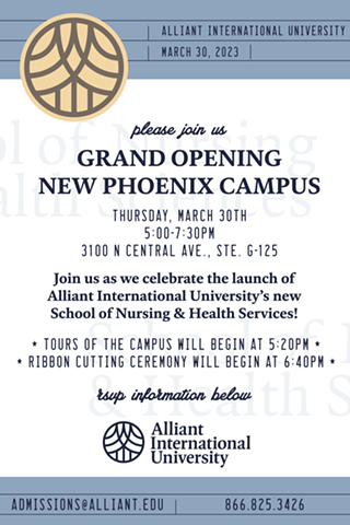 Image: Grand Opening New Alliant International University Phoenix Campus Opening