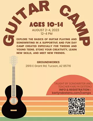 Image: Guitar Camp! For Ages 10-14