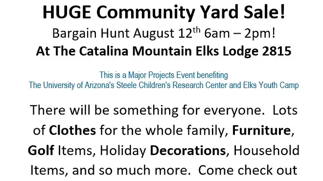 Image: Huge Community Yard Sale