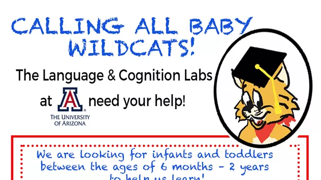 Image: Infant and Toddler Participants Wanted: Developmental Language and Cognition Labs