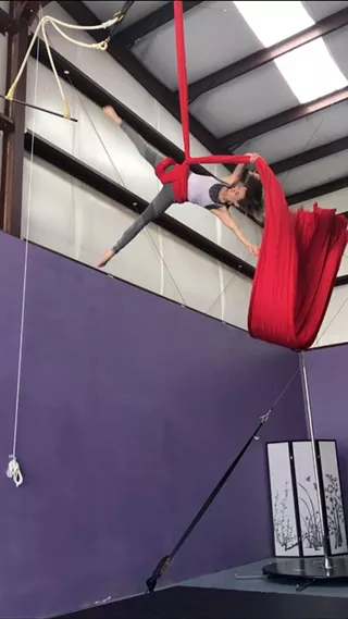 Image: Intermediate/Advanced Aerial Silks