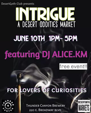 Image: INTRIGUE: a desert oddities market