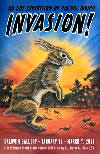 Image: Invasion! Art Exhibition by Rachel Ivanyi