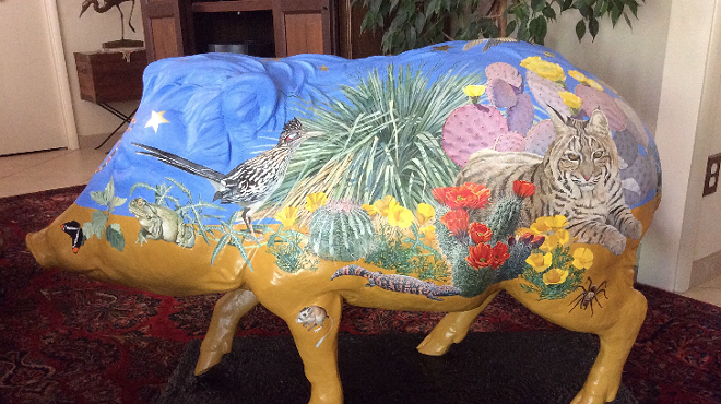 Image: Javelinas de Tubac Outdoor Art Exhibit