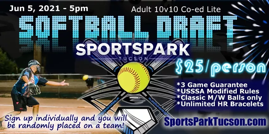 Jun 5th Softball Draft Tournament Co-ed Lite 10v10