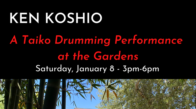Image: Ken Koshio-A Taiko Drumming Performance