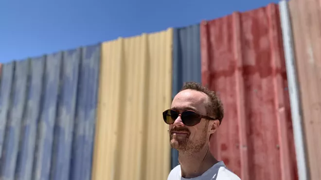 Image: Kevin Larkin offers interactive Pineross show