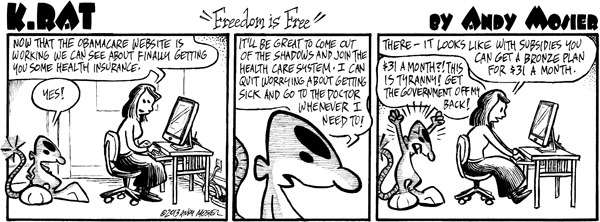 Image: K.Rat: Freedom is Free