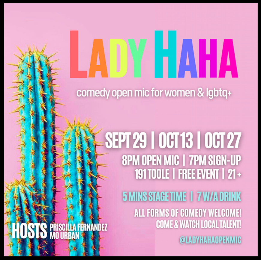 Lady Haha Invitation