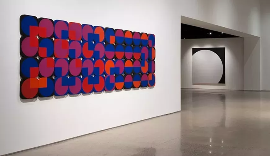 Leon Polk Smith: Hiding in Plain Sight” installation view