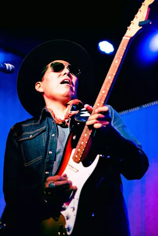 Image: LEVI PLATERO BAND Award winning Native American Blues singer-songwriter from the Navajo Nation