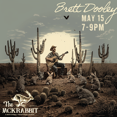 Image: Brett Dooley at the Jackrabbit Lounge