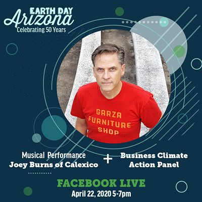 Image: Local First Arizona Earth Day Arizona: Celebrating 50 Years with Calexico's Joey Burns