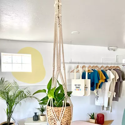 Image: Macrame Plant Hanger Workshop