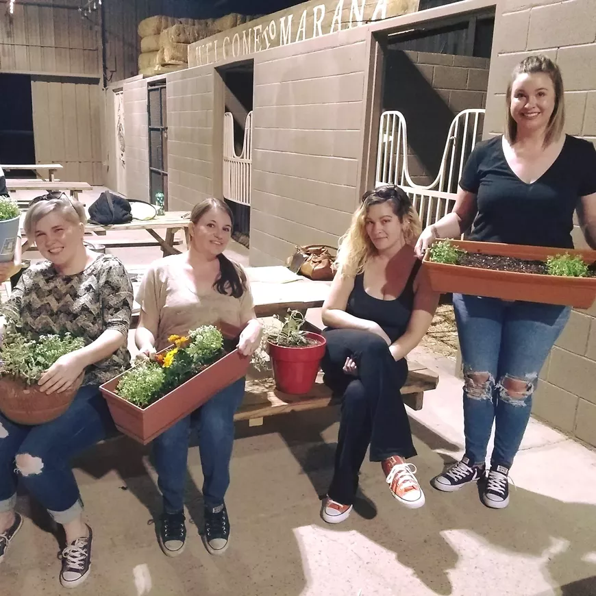 Make & Take Fall Flowers