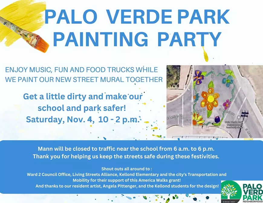 Get a little dirty, make some art and keep kids safer at the park.