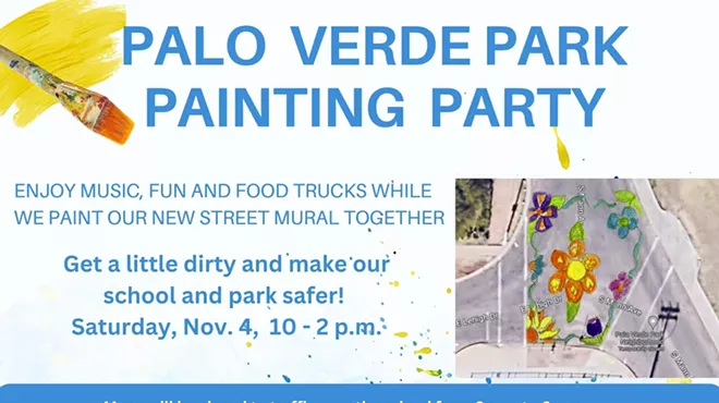 Image: "Many Flowers, One Garden" Art Asphalt Mural Painting Party