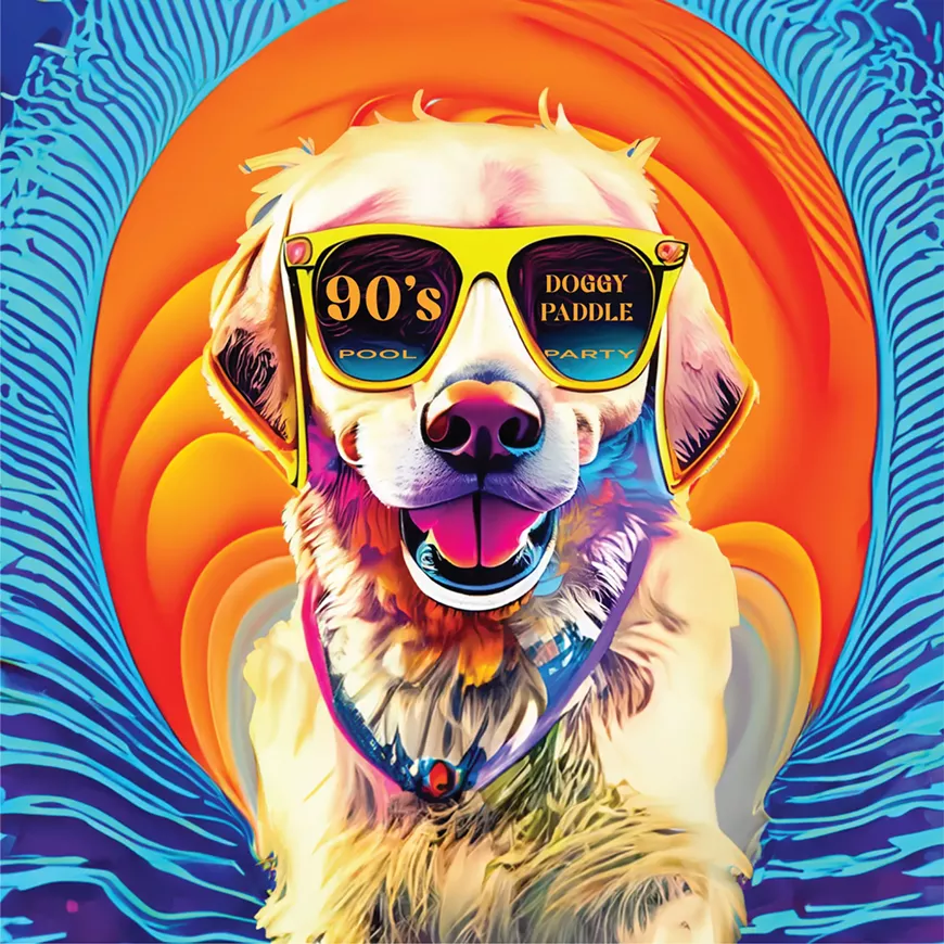 Marana's 90's Doggy Paddle Pool Party