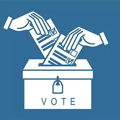 Image: Mi Familia Vota urges Hispanics to vote by mail or take health precautions at polls