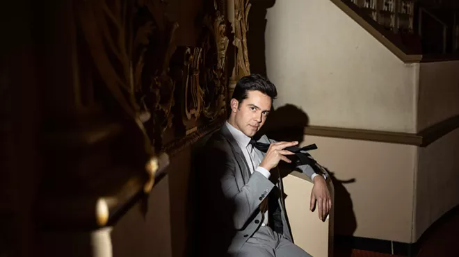 Image: Michael Carbonaro feels most comfortable on stage