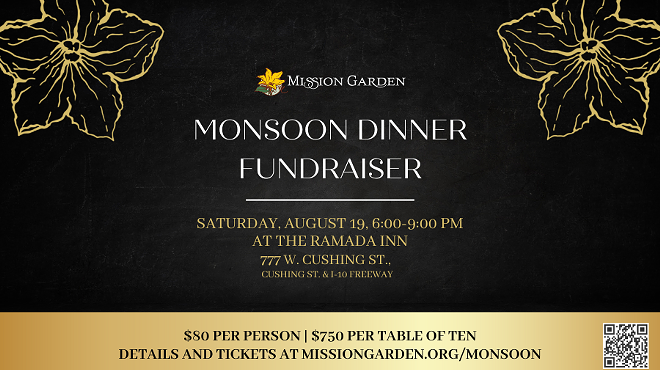 Image: Mission Garden's Monsoon Dinner Fundraiser