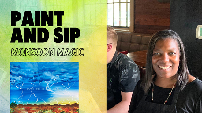 Image: Monsoon Magic Paint and Sip at Roadhouse Cinemas