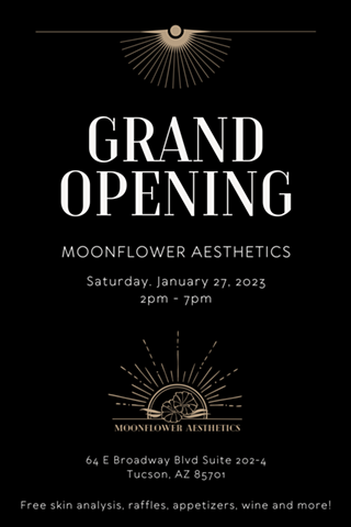 Image: Moonflower Aesthetics Grand Opening