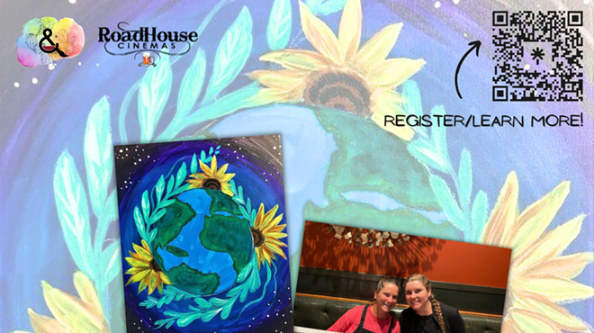 Image: Mother Earth Paint Night at Roadhouse Cinemas