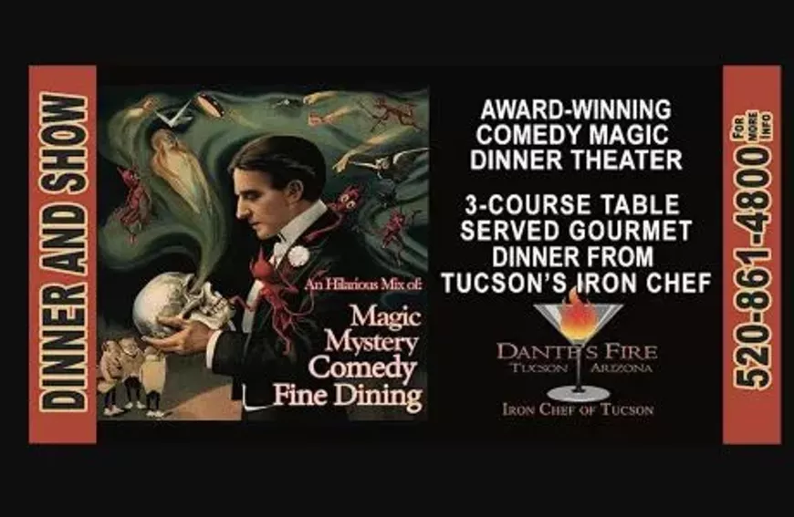 Mystery and Magic Dinner Theater's "Murder at the Magic Show II" August 2024