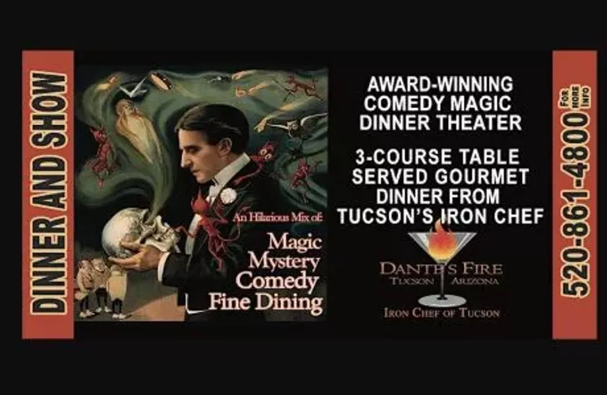 Mystery and Magic Dinner Theater's "Murder at the Magic Show II" July 2024