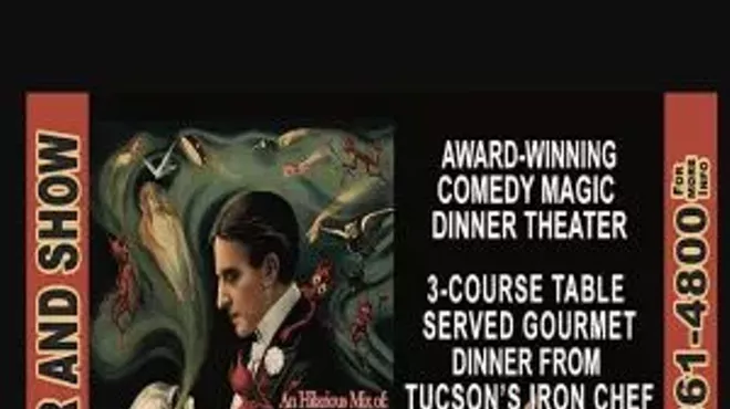 Image: Mystery and Magic Dinner Theater's "Murder at the Magic Show II" June 2024