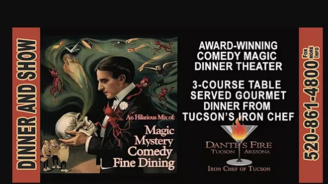 Image: Mystery and Magic Dinner Theater's "Murder at the Magic Show II" June 2024