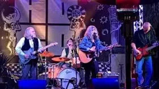 Image: Nancy McCallion and her Pandemic Band with The Tirebiters