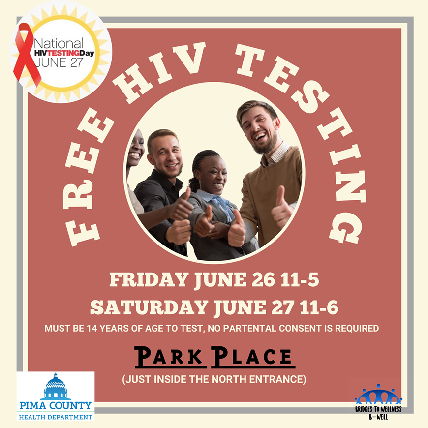 HIV Testing Event Info