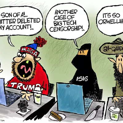 Image: Claytoonz: Big Tech Censorship