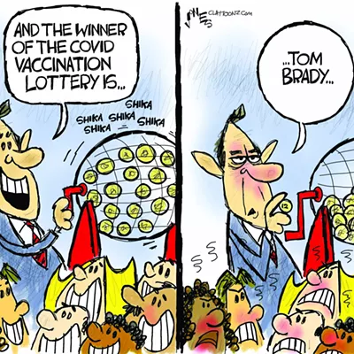 Image: Claytoonz: Covid Cheater